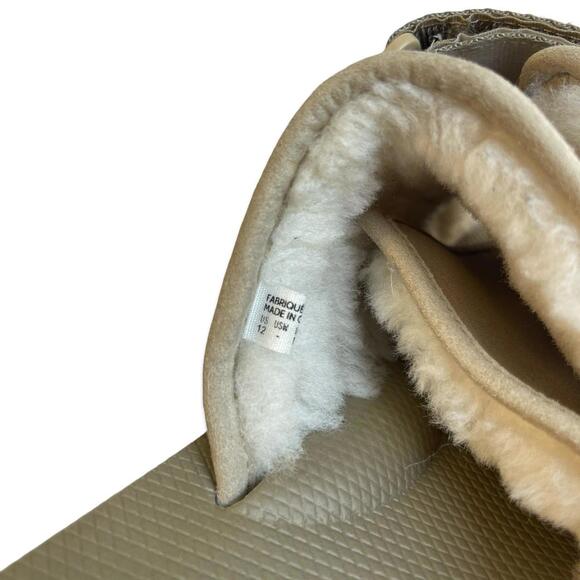 Suicoke Men\'s Tan and Cream Sandal